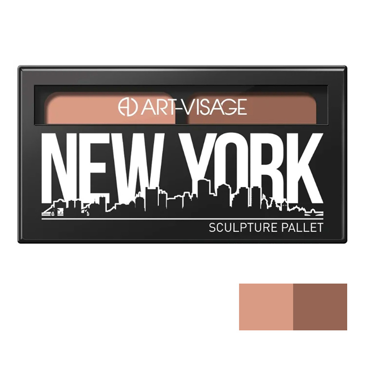 پالت کانتور و هایلایتر آرت ویساژ مدل new york کد ny 802